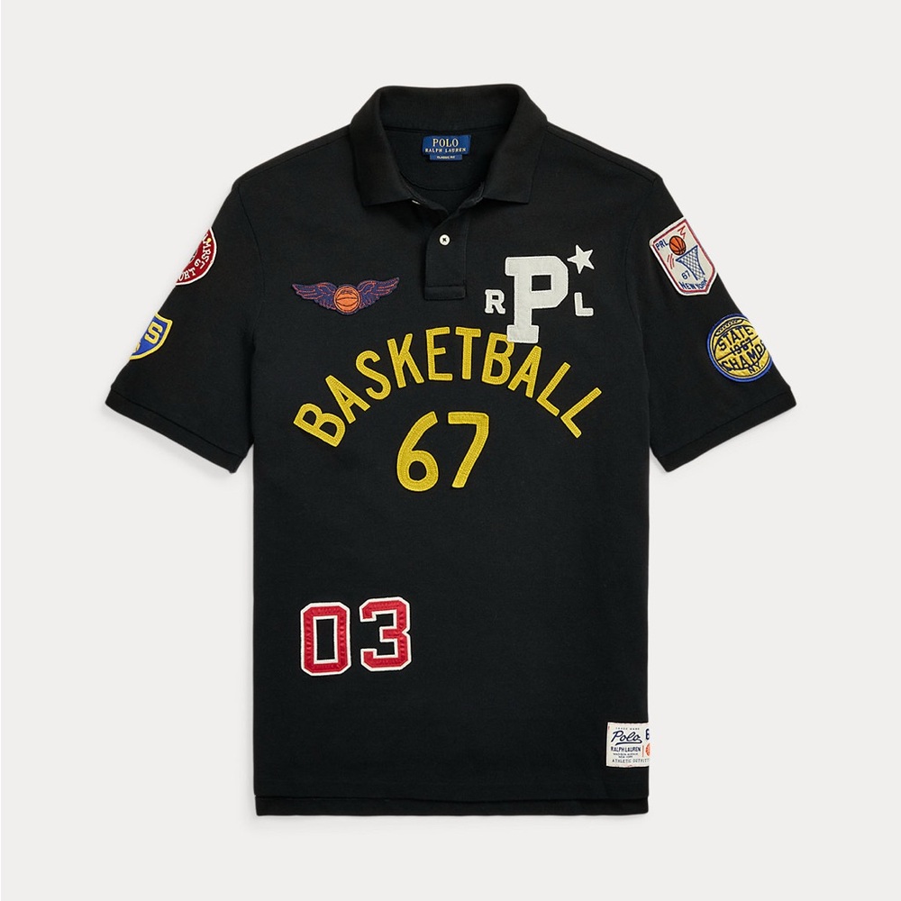 Polo Ralph Lauren basketball mesh polo